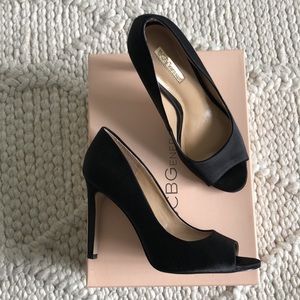 BCBGeneration CHIQUE Satin Heel Pumps